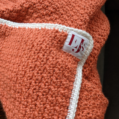 Coral Dreams - Receiving Baby Blanket